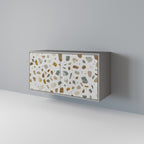 PIECES OF TOMORROW Sideboard mit 2 Türen in Grau