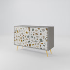 PIECES OF TOMORROW Sideboard mit 2 Türen in Grau