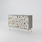 PIECES OF TOMORROW Sideboard mit 2 Türen in Grau