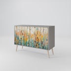 BIRCH KALEIDOSCOPE Sideboard mit 2 Türen in Grau