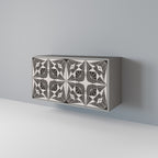 MONOCHROME NEXUS Sideboard mit 2 Türen in Grau