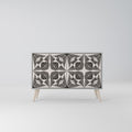 MONOCHROME NEXUS Sideboard mit 2 Türen in Grau