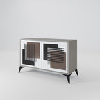 SHADOW SYNCHRONY Sideboard mit 2 Türen in Grau