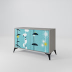 PATHS TO HAPPINESS Sideboard mit 2 Türen in Grau