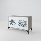 WONDERLAND VEGETATION Sideboard mit 2 Türen in Grau
