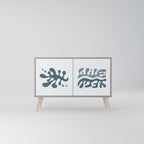 WONDERLAND VEGETATION Sideboard mit 2 Türen in Grau