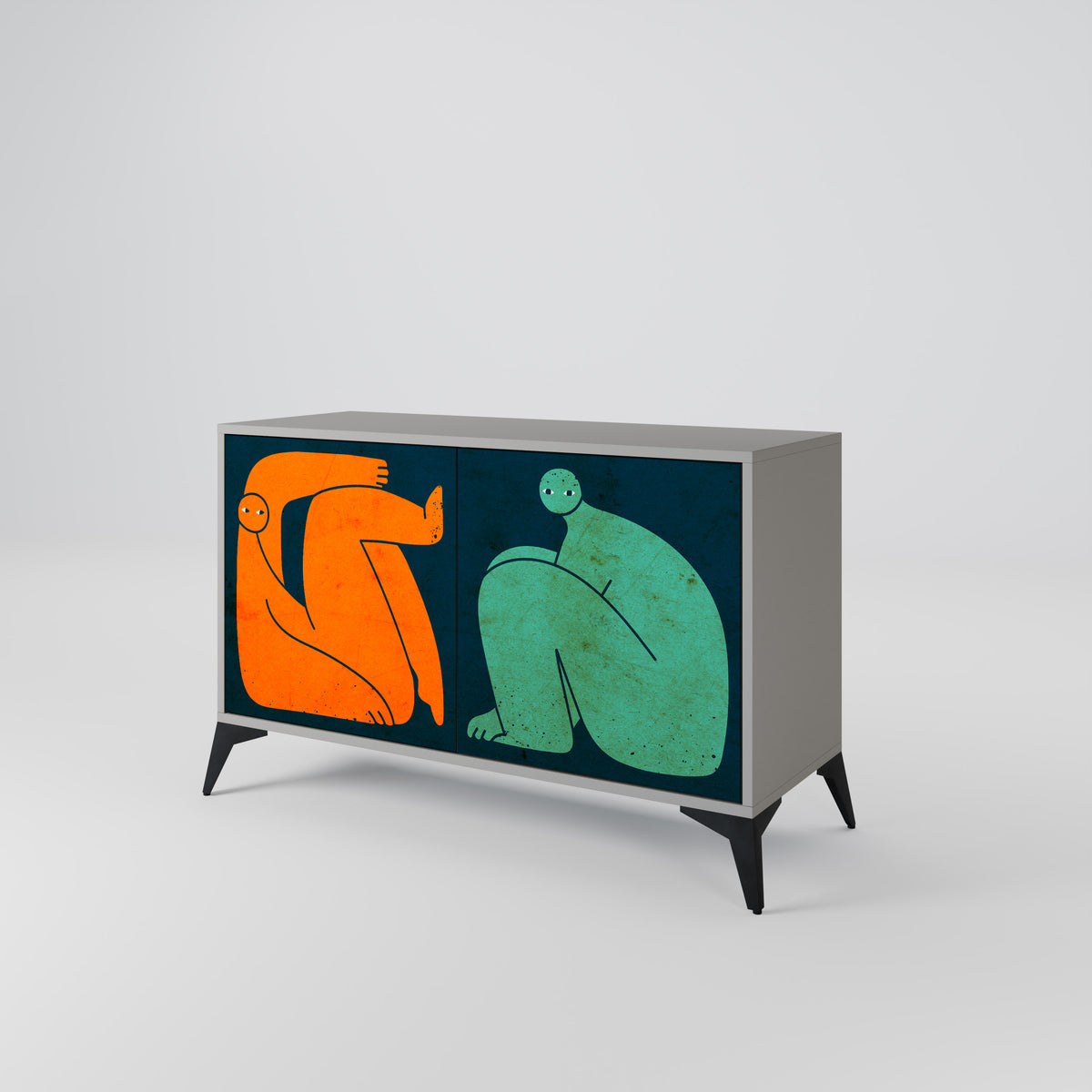 TOGETHER BUT SEPARATELY 2-türiges Sideboard
