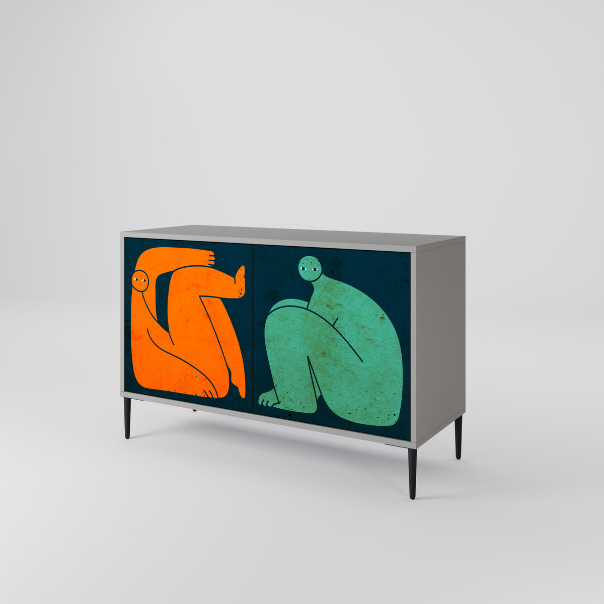 TOGETHER BUT SEPARATELY 2-türiges Sideboard