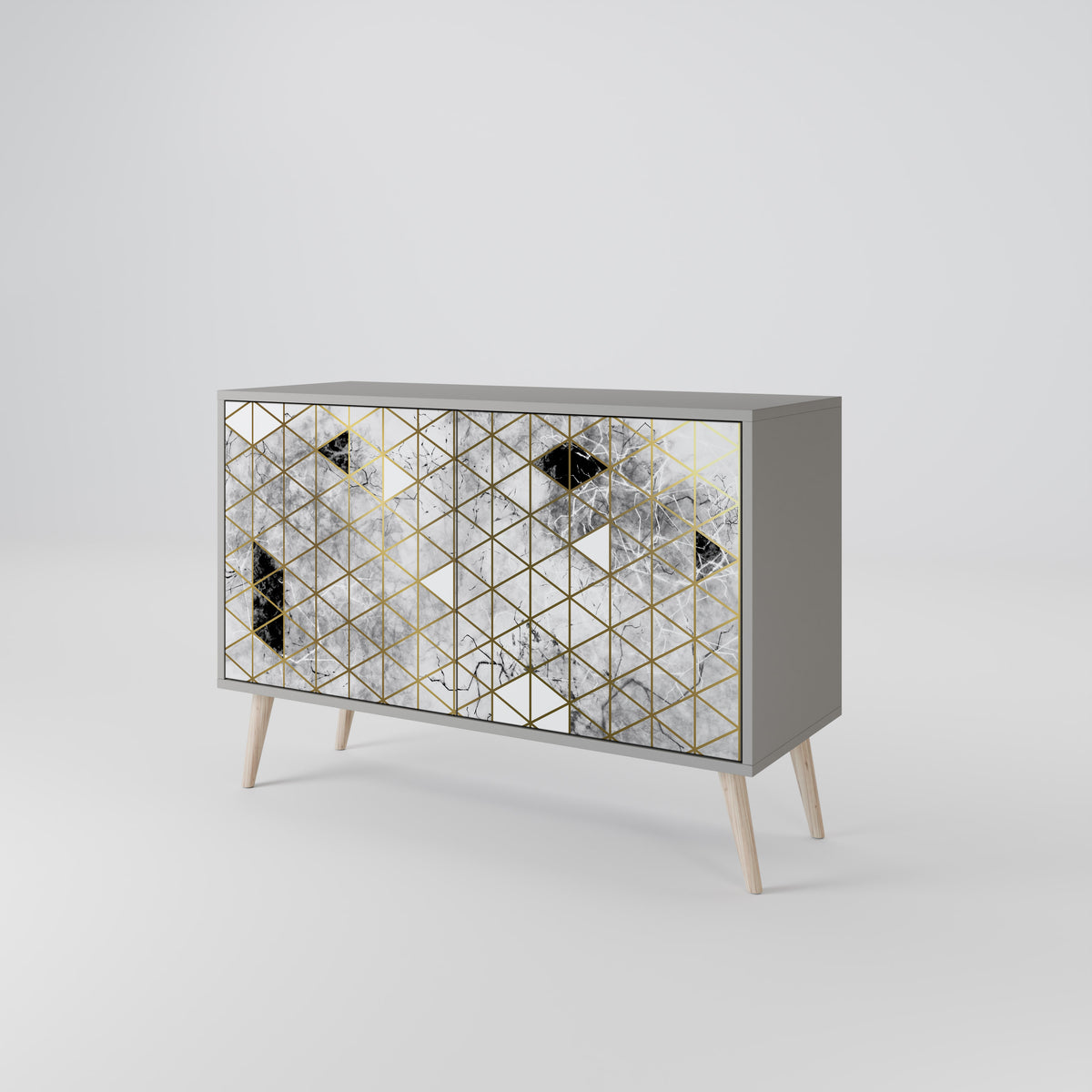 ASHEN ARIA 2-Door Sideboard