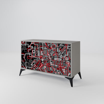 BROKEN LINES 2-türiges Sideboard