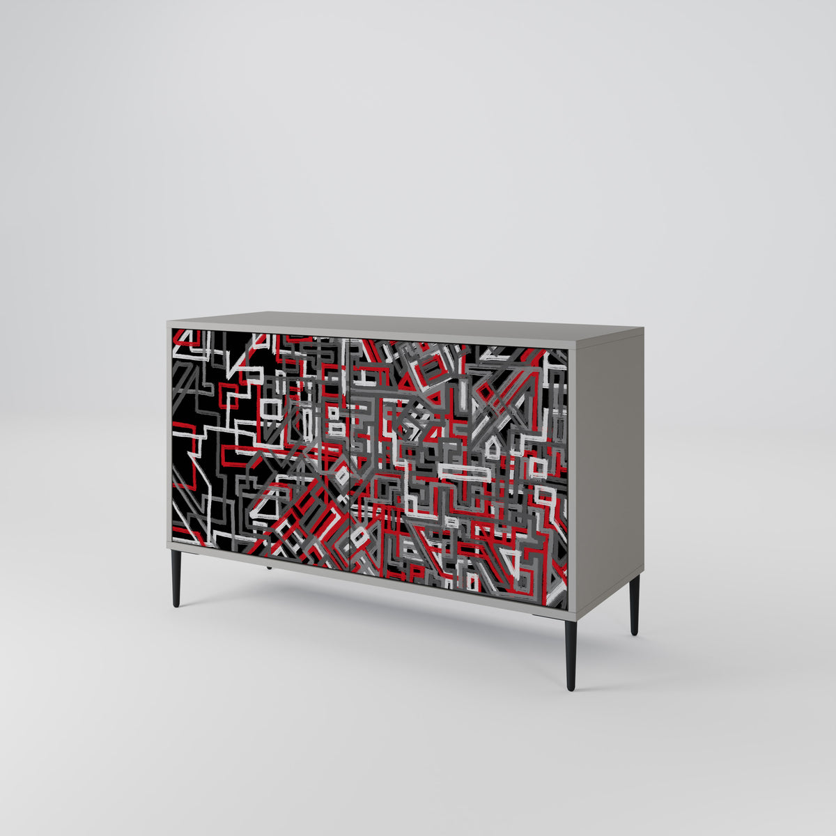 BROKEN LINES 2-türiges Sideboard