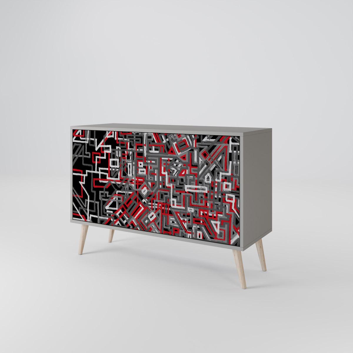 BROKEN LINES 2-türiges Sideboard