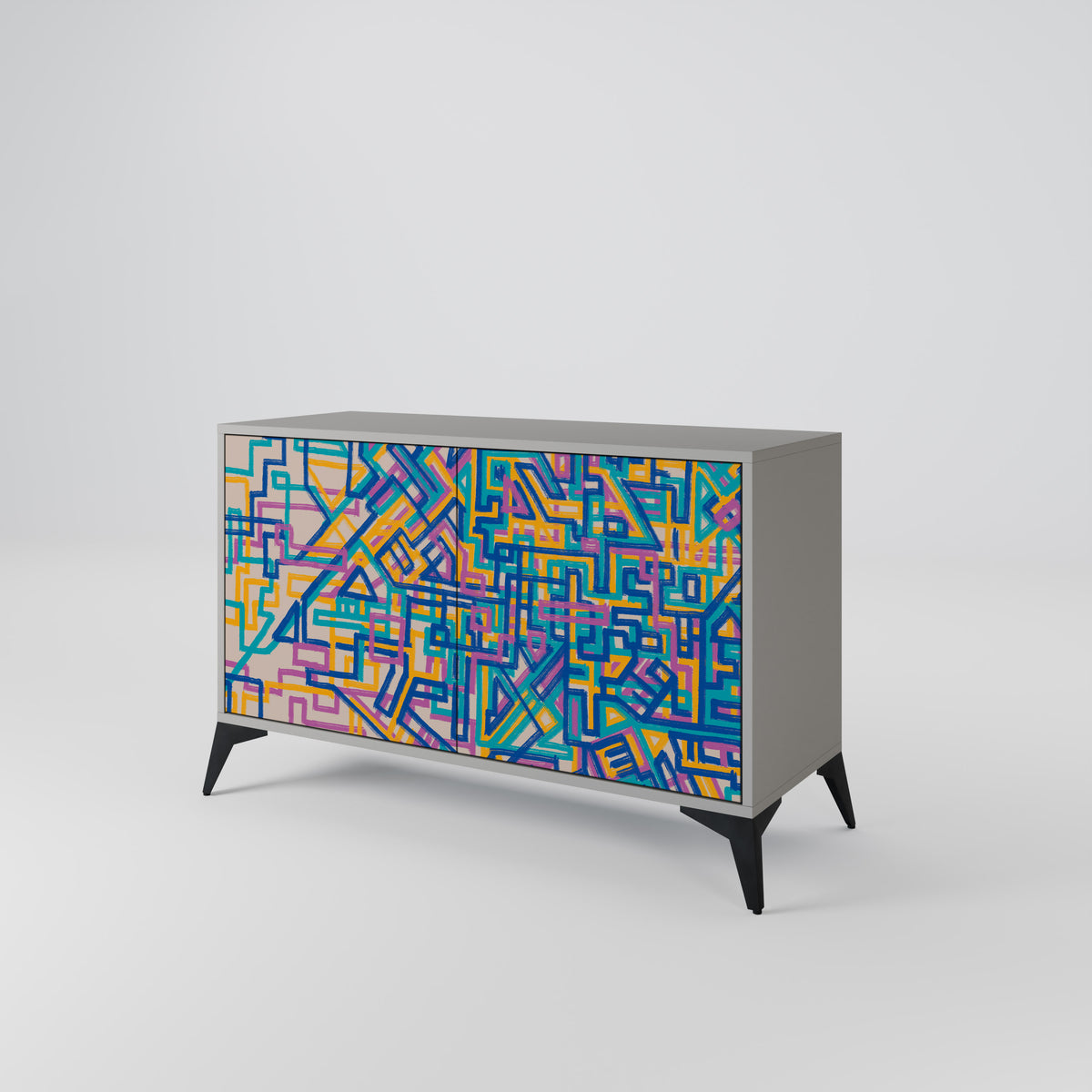 MEMORIES MAP 2-türiges Sideboard