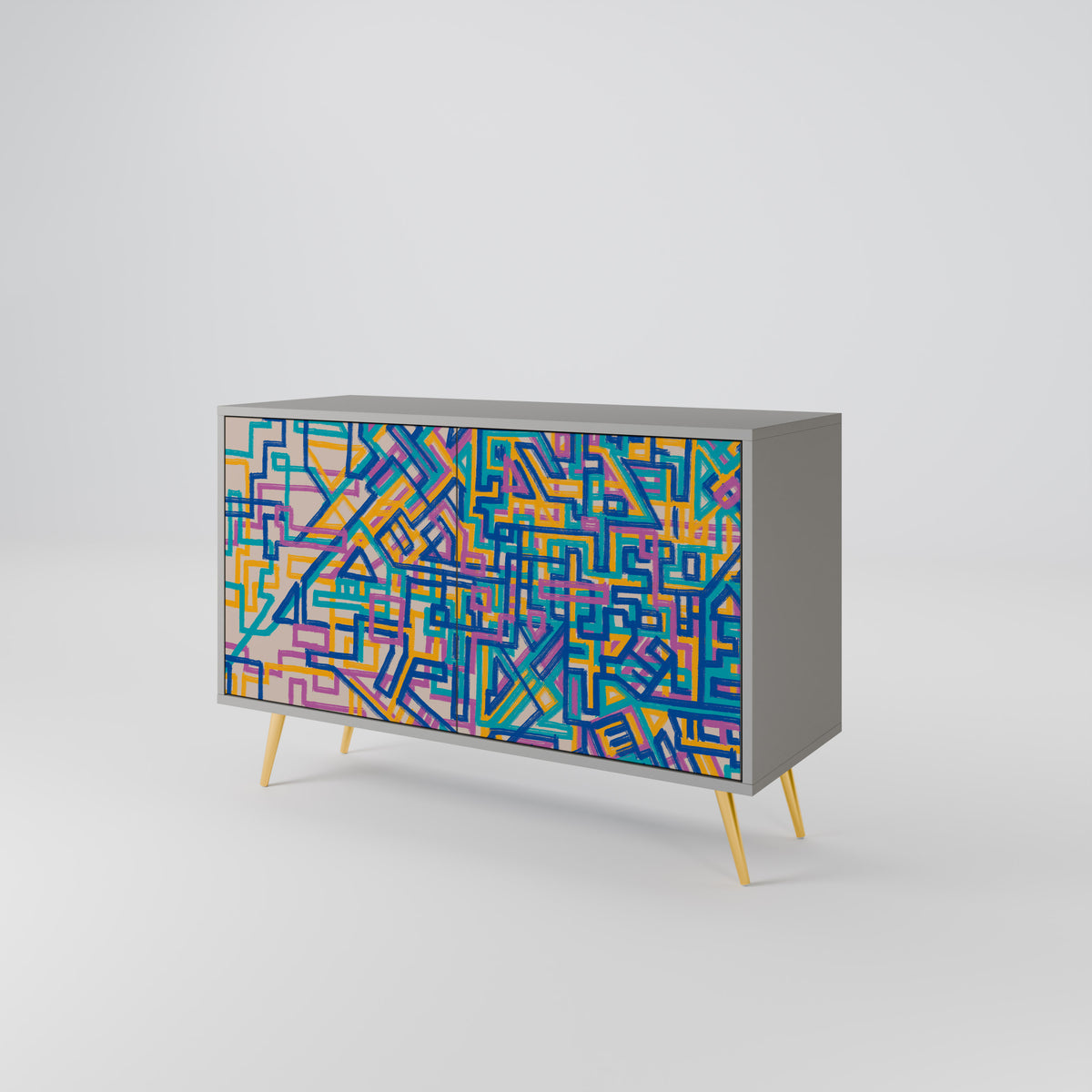 MEMORIES MAP 2-türiges Sideboard