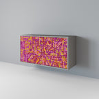 LOVELY MEMORIES Sideboard mit 2 Türen in Grau