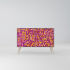 LOVELY MEMORIES Sideboard mit 2 Türen in Grau