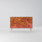 FLOATING THOUGHTS Sideboard mit 2 Türen in Grau