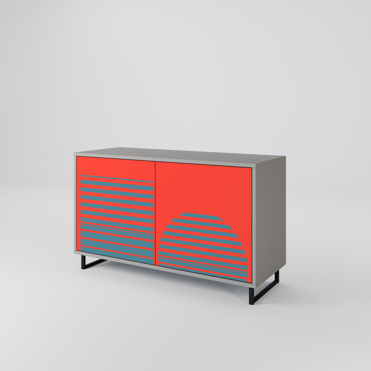 RISING GEOMETRY STARS 2-türiges Sideboard