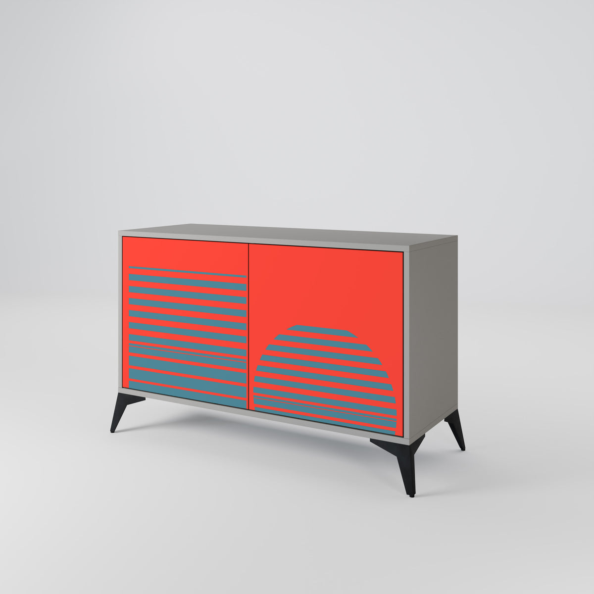 RISING GEOMETRY STARS 2-türiges Sideboard