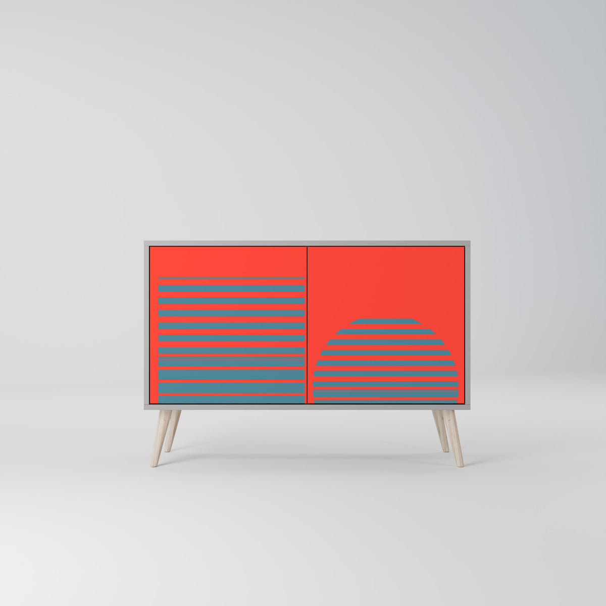 RISING GEOMETRY STARS 2-türiges Sideboard