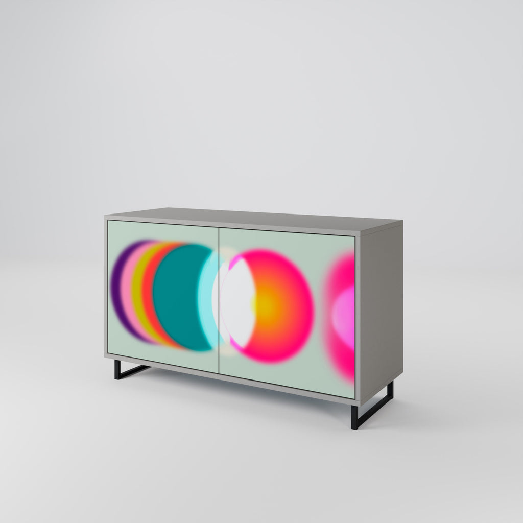 SYMPHONY OF COLORS Sideboard mit 2 Türen in Grau