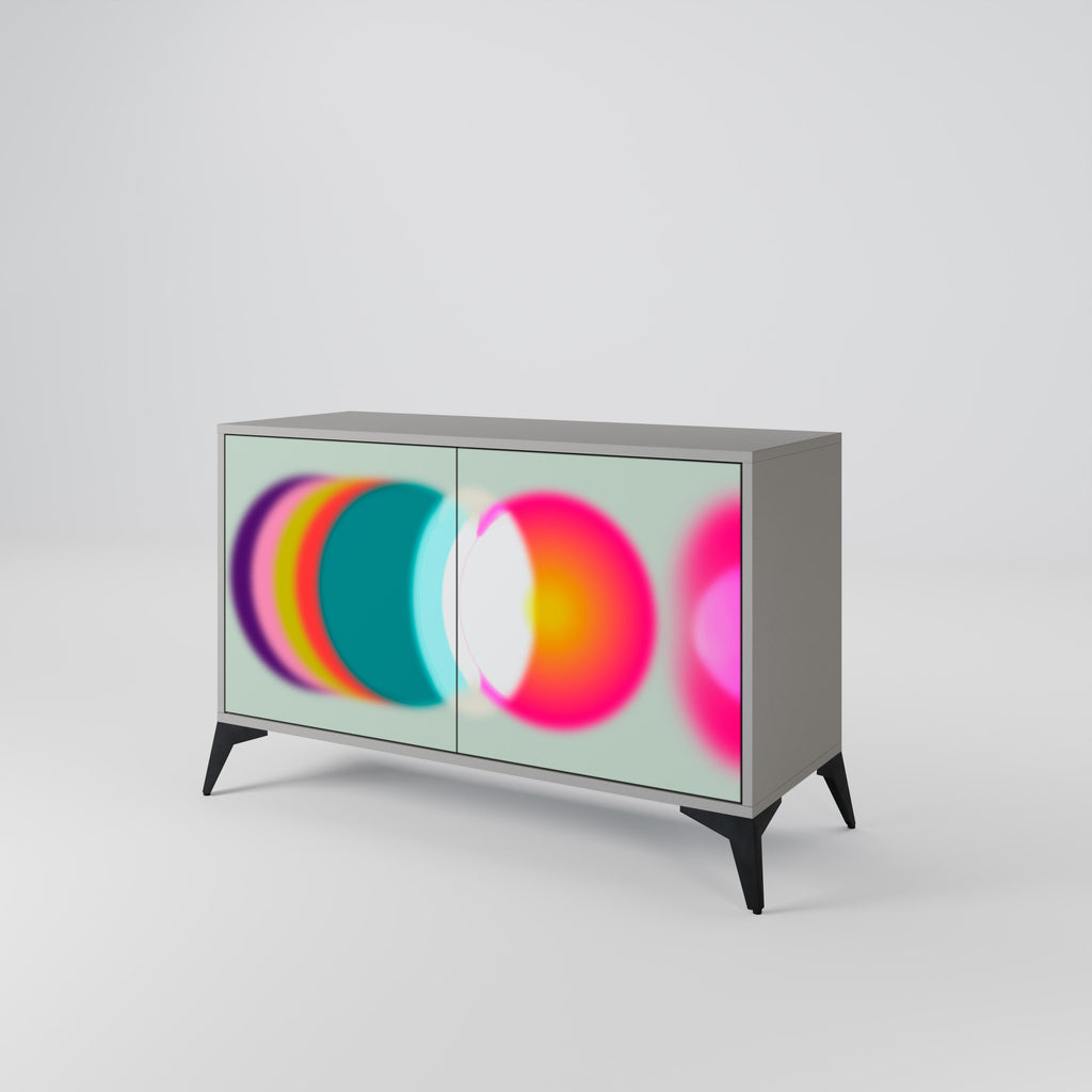 SYMPHONY OF COLORS Sideboard mit 2 Türen in Grau