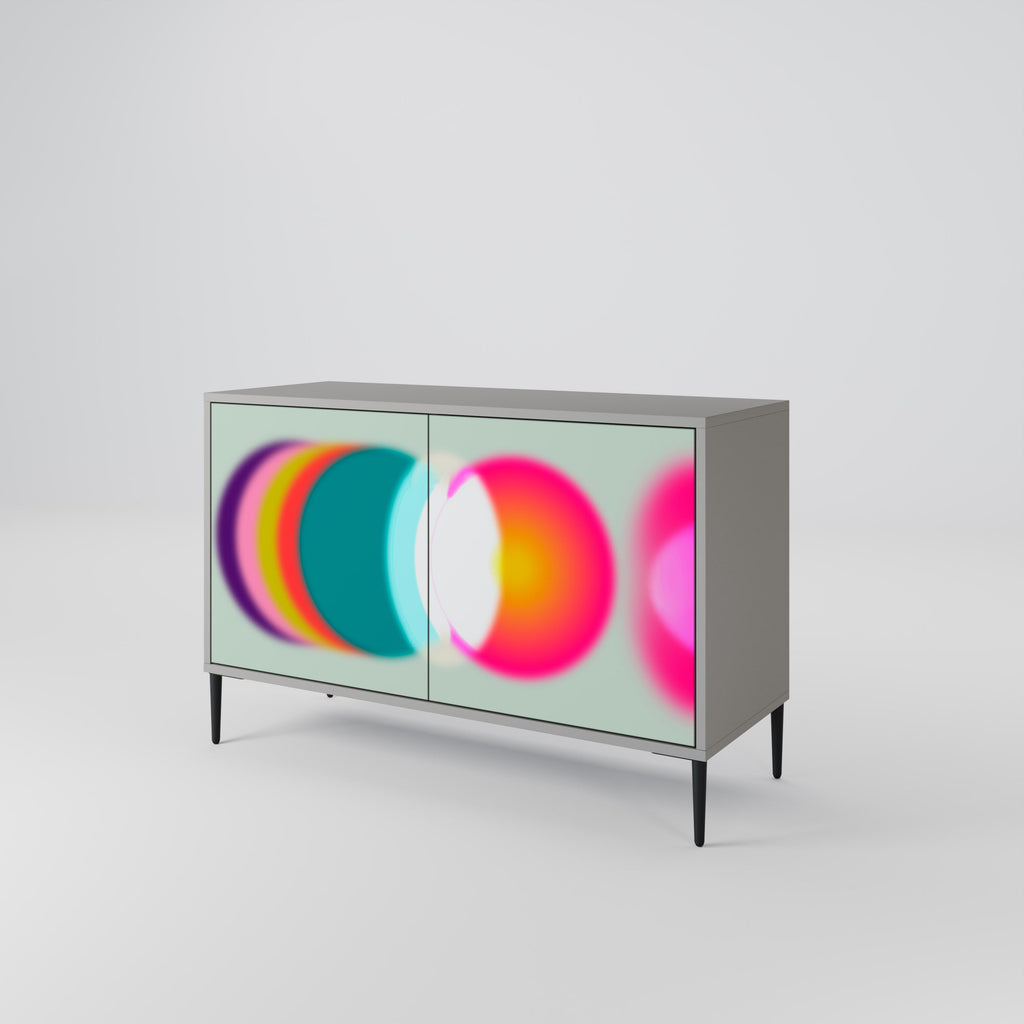 SYMPHONY OF COLORS Sideboard mit 2 Türen in Grau