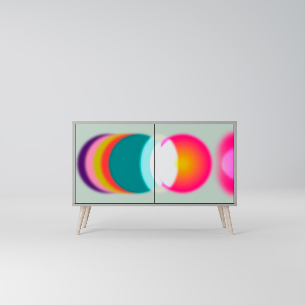 SYMPHONY OF COLORS Sideboard mit 2 Türen in Grau