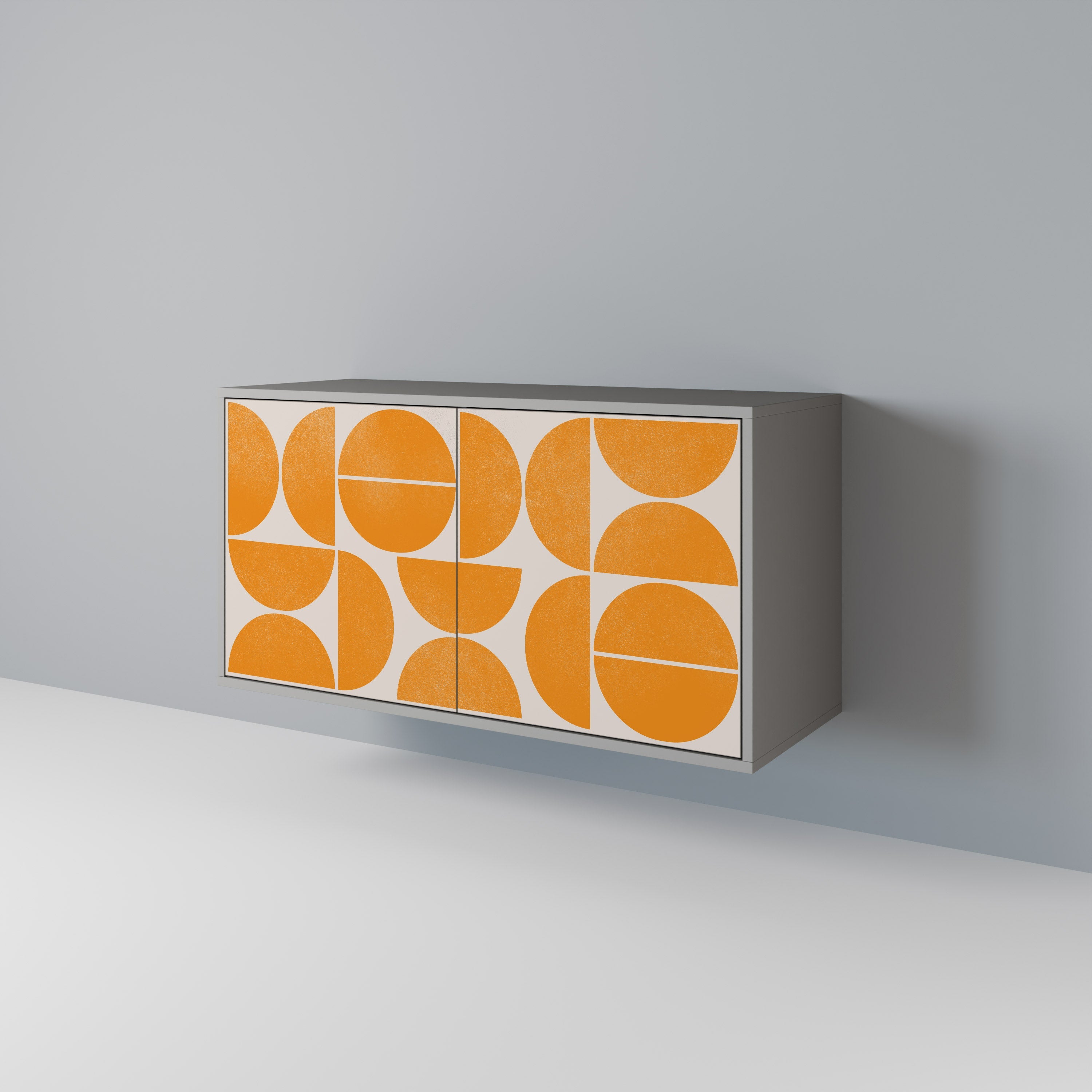 RECURRING DREAMS Sideboard mit 2 Türen in Grau