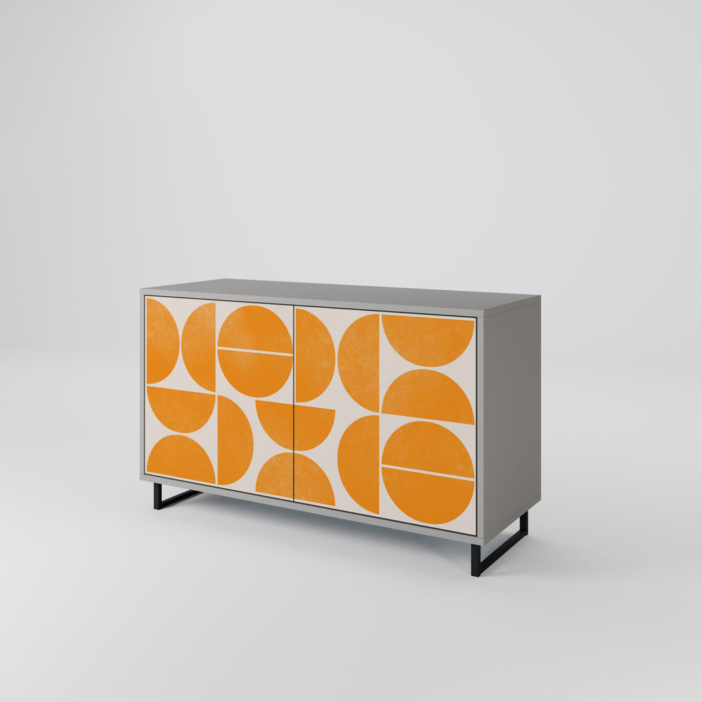 RECURRING DREAMS Sideboard mit 2 Türen in Grau