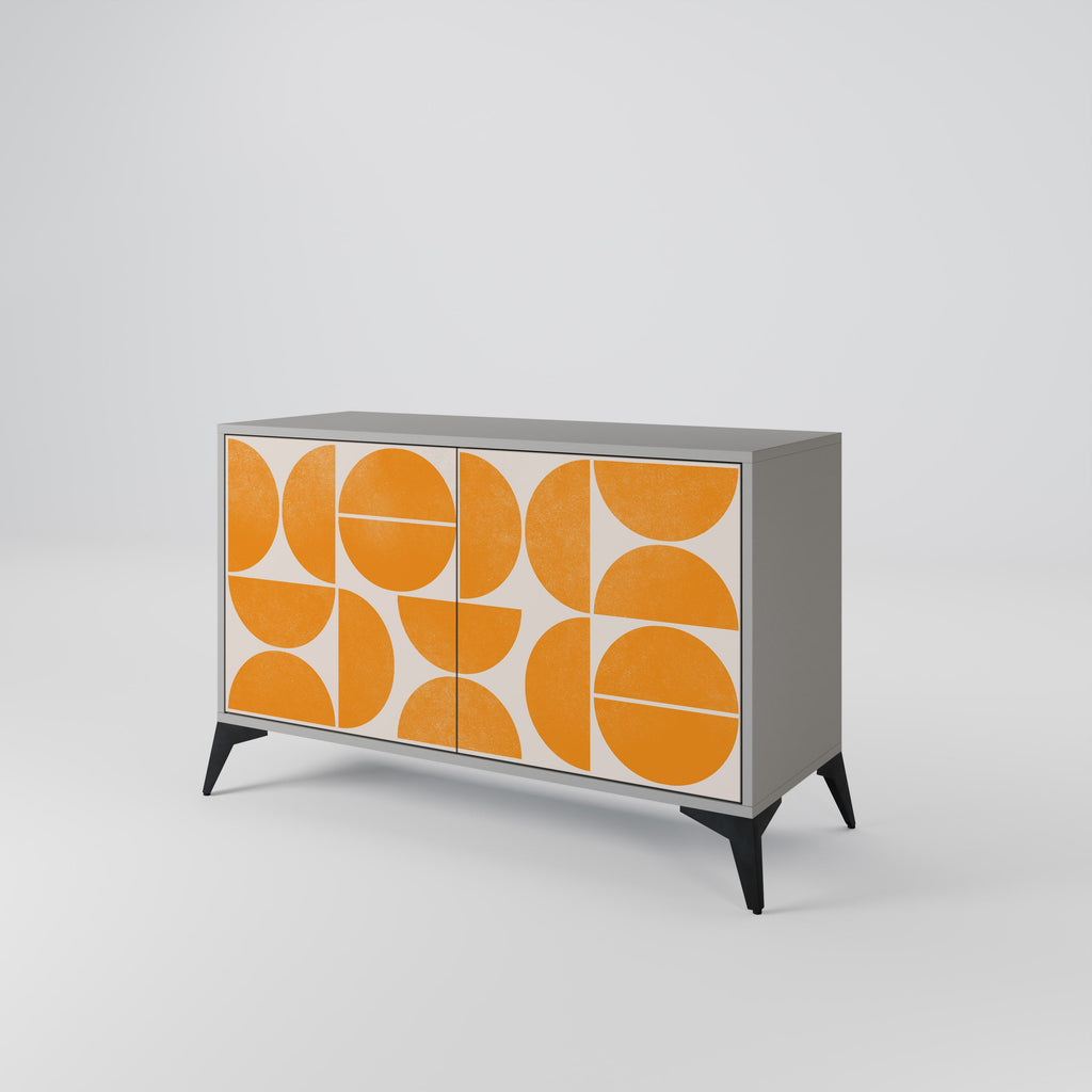 RECURRING DREAMS Sideboard mit 2 Türen in Grau
