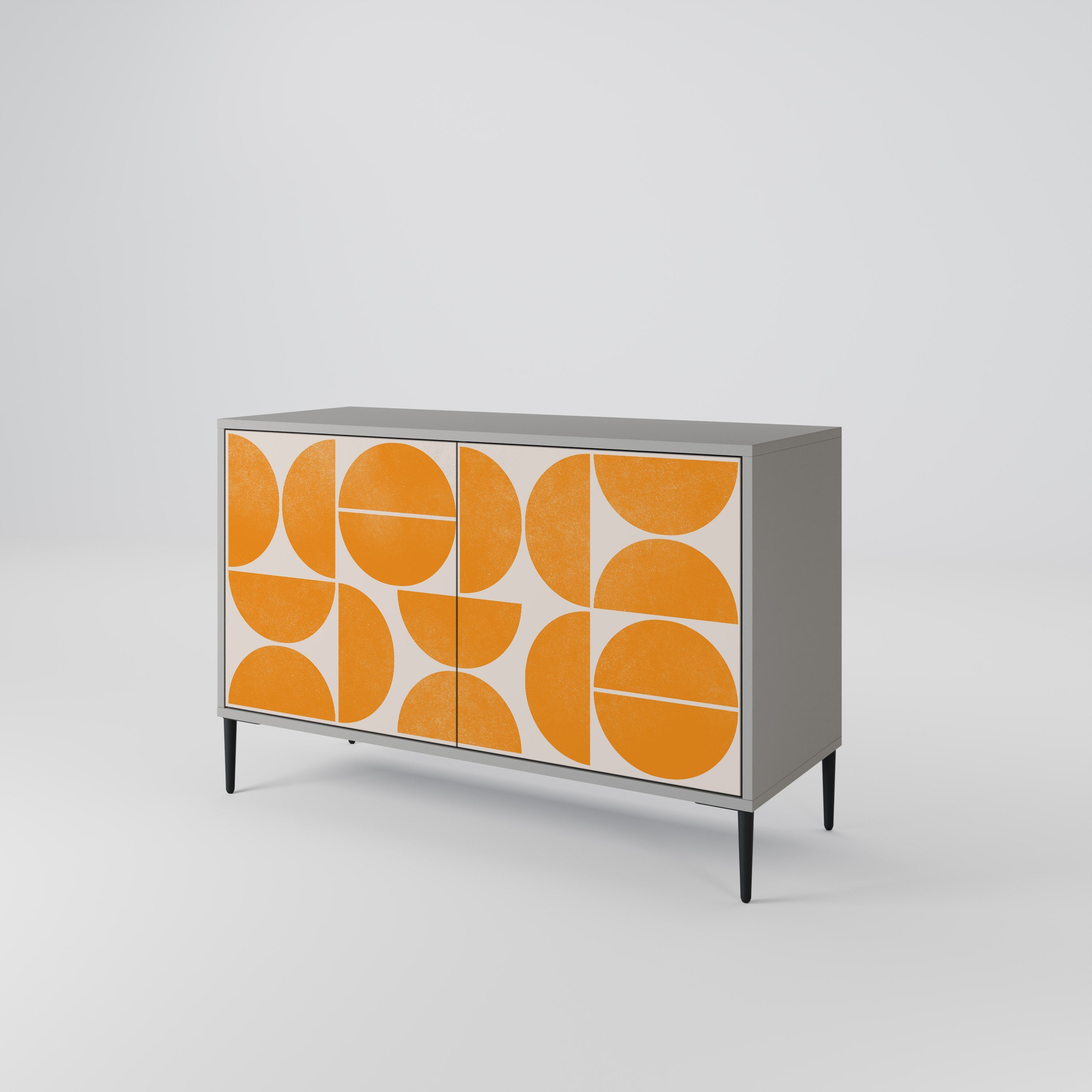 RECURRING DREAMS Sideboard mit 2 Türen in Grau