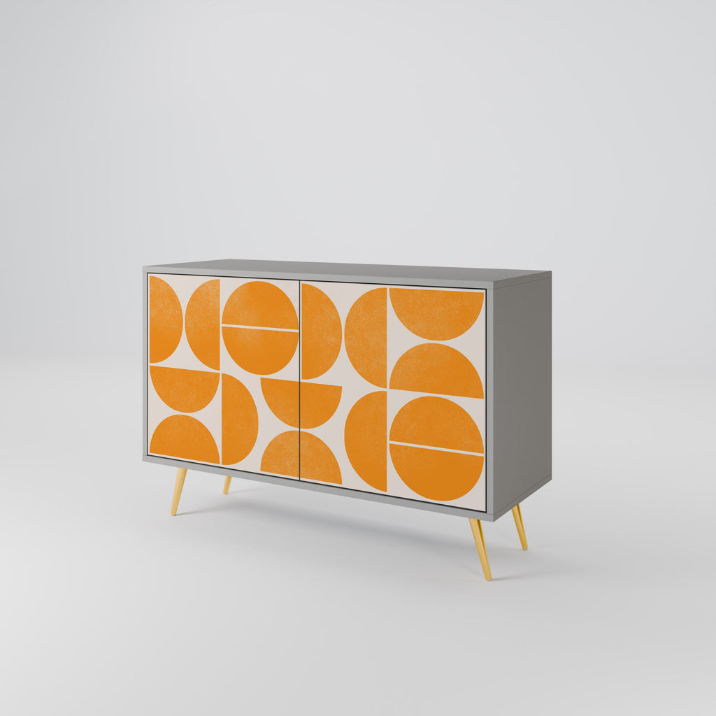 RECURRING DREAMS Sideboard mit 2 Türen in Grau