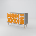 RECURRING DREAMS Sideboard mit 2 Türen in Grau