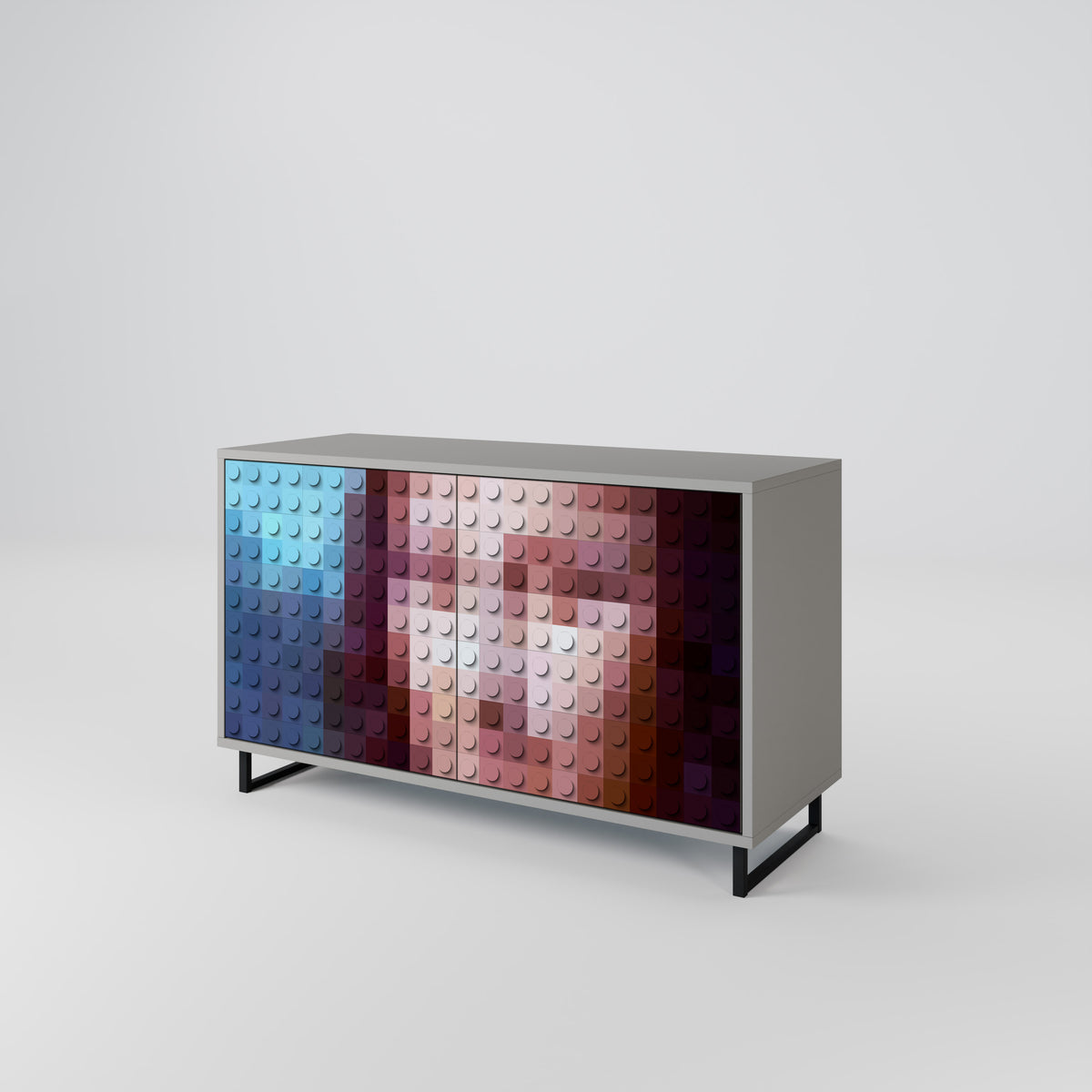 CONSTRUCTIVE ART 2-türiges Sideboard