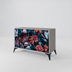 ETHEREAL BLOSSOMS Sideboard mit 2 Türen in Grau