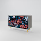ETHEREAL BLOSSOMS Sideboard mit 2 Türen in Grau