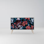 ETHEREAL BLOSSOMS Sideboard mit 2 Türen in Grau