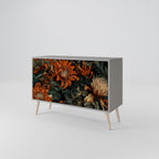DAWN BLOOM Sideboard mit 2 Türen in Grau