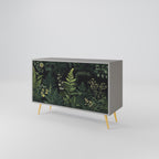 FERN FLOWERS Sideboard mit 2 Türen in Grau