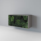 INFINITE MONSTERA Sideboard mit 2 Türen in Grau