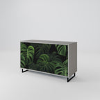 INFINITE MONSTERA Sideboard mit 2 Türen in Grau