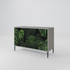INFINITE MONSTERA Sideboard mit 2 Türen in Grau