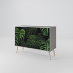 INFINITE MONSTERA Sideboard mit 2 Türen in Grau