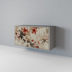 PETAL HARMONY Sideboard mit 2 Türen in Grau