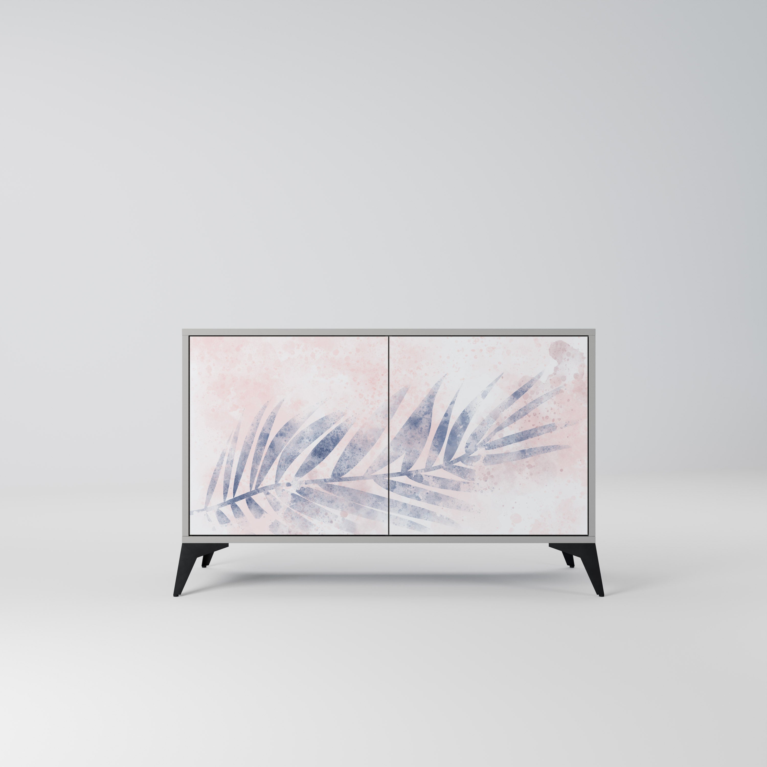 TIMELESS FLOAT Sideboard mit 2 Türen in Grau