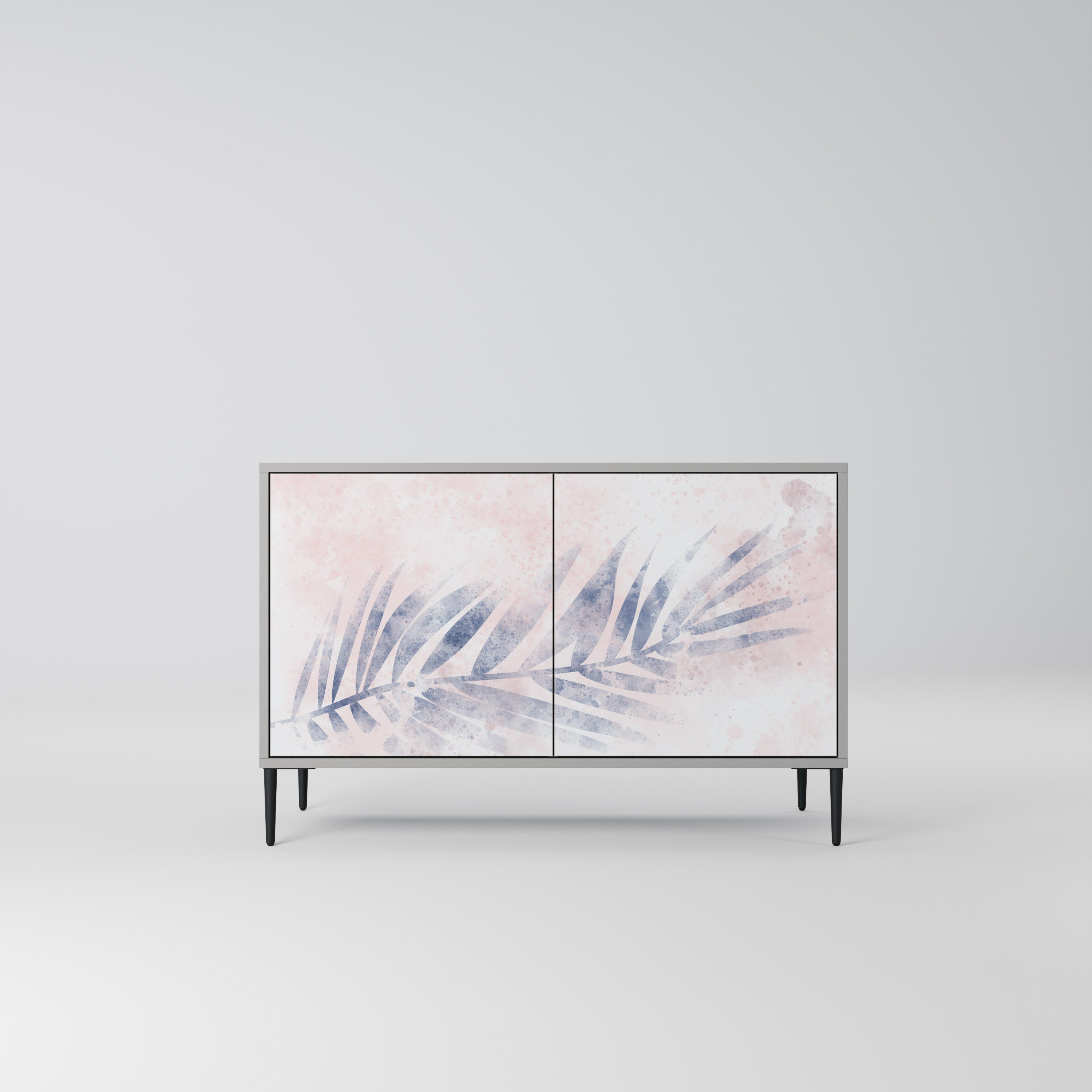 TIMELESS FLOAT Sideboard mit 2 Türen in Grau