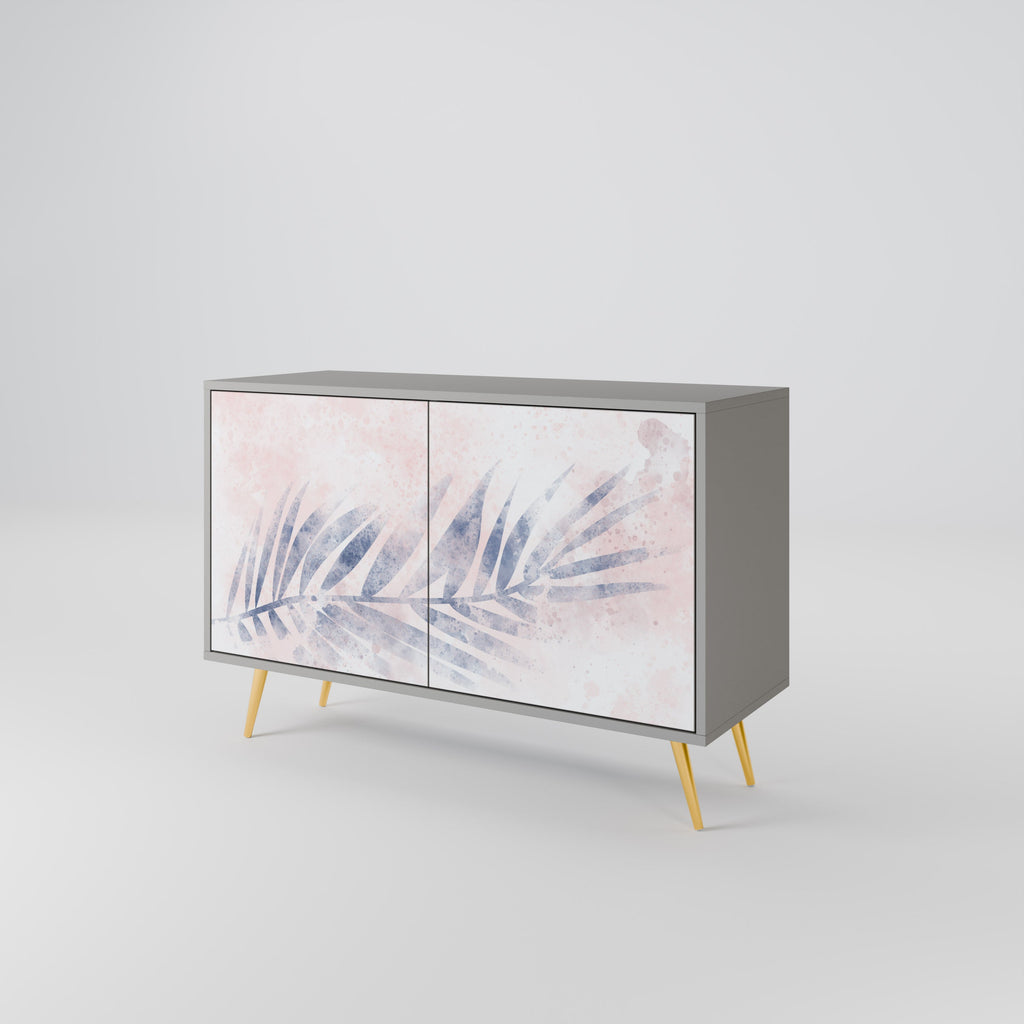 TIMELESS FLOAT Sideboard mit 2 Türen in Grau