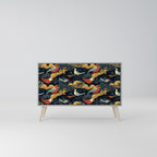 FOWLY DAZE Sideboard mit 2 Türen in Grau