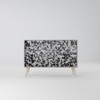 CHARCOAL SPROUT Sideboard mit 2 Türen in Grau